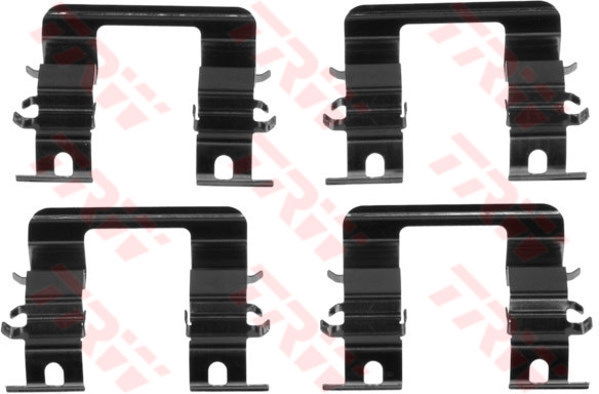 Kit d'accessoires, plaquette de frein à disque