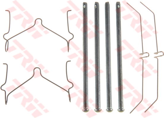 Kit d'accessoires, plaquette de frein à disque