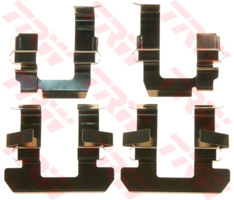 Kit d'accessoires, plaquette de frein à disque