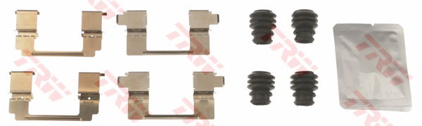 Kit d'accessoires, plaquette de frein à disque