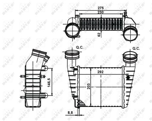 Intercooler, échangeur