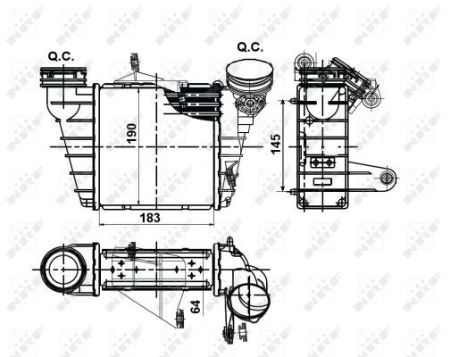 Intercooler, échangeur