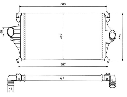 Intercooler, échangeur