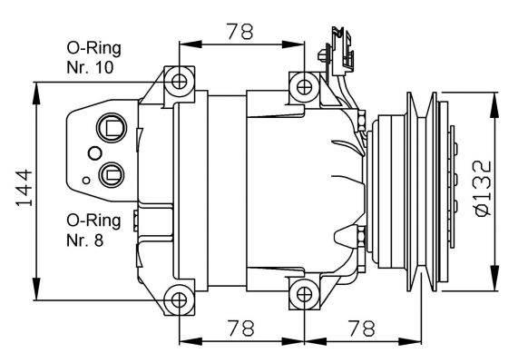 Compresseur, climatisation