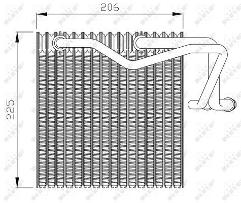 Evaporateur climatisation