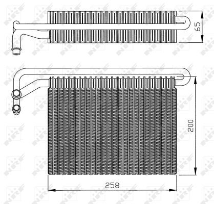 Evaporateur climatisation