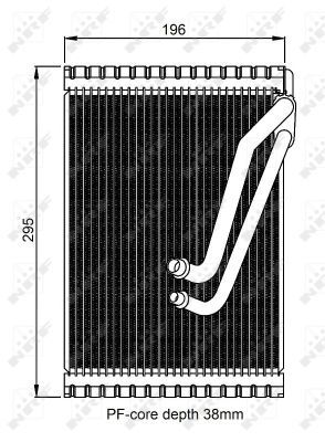 Evaporateur climatisation