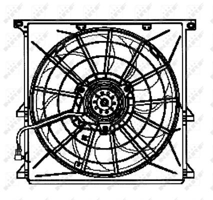 Ventilateur, refroidissement du moteur