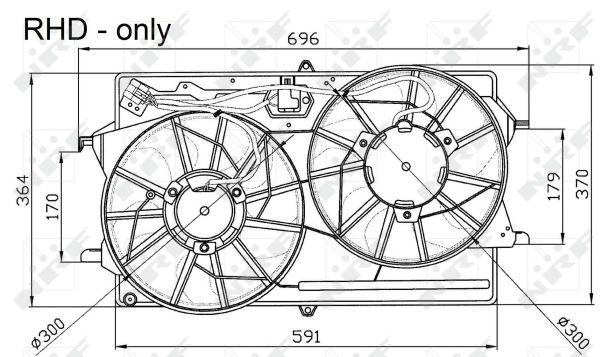 Ventilateur, refroidissement du moteur