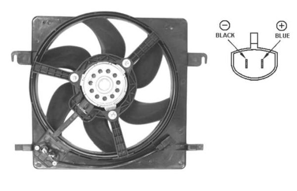 Ventilateur, refroidissement du moteur