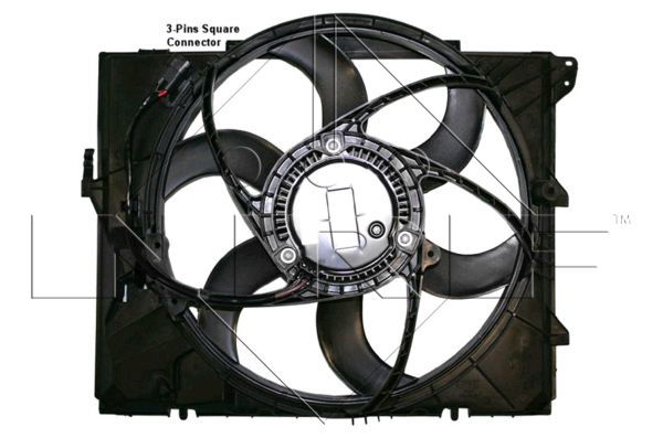 Ventilateur, refroidissement du moteur