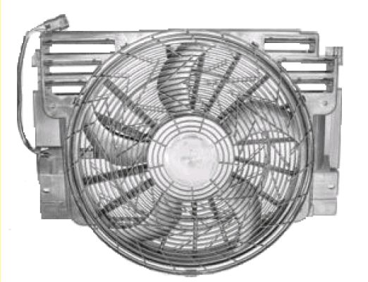 Ventilateur, refroidissement du moteur