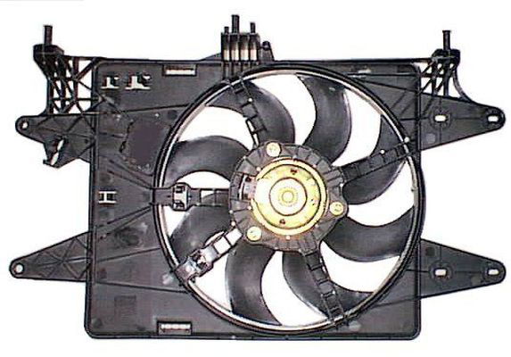 Ventilateur, refroidissement du moteur