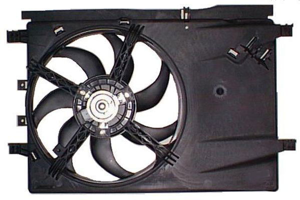 Ventilateur, refroidissement du moteur