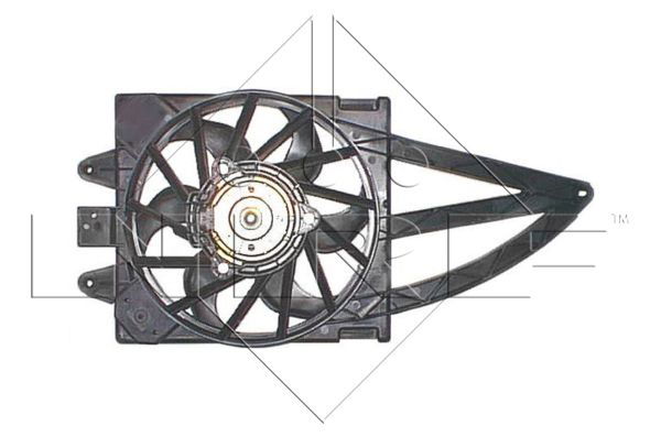 Ventilateur, refroidissement du moteur