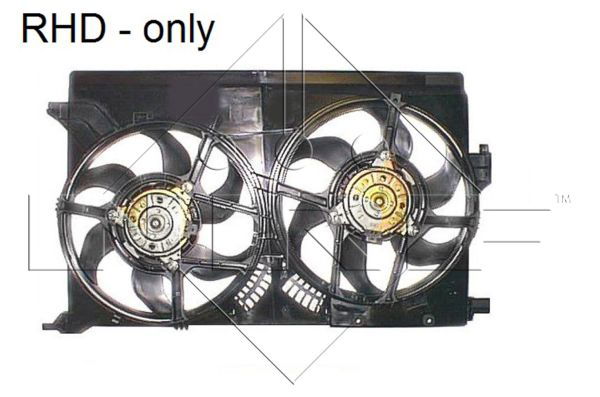 Ventilateur, refroidissement du moteur