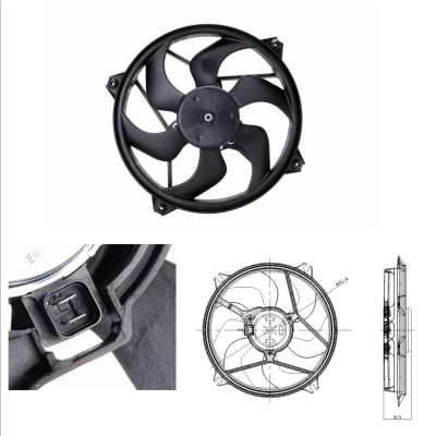 Ventilateur, refroidissement du moteur