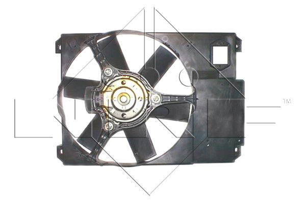 Ventilateur, refroidissement du moteur