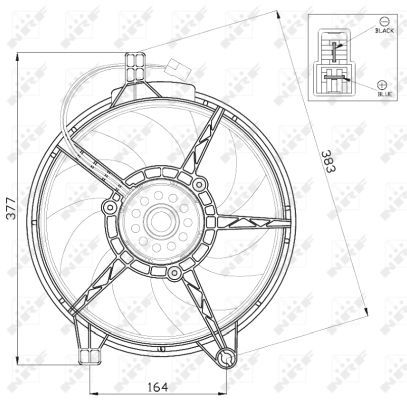 Ventilateur, refroidissement du moteur