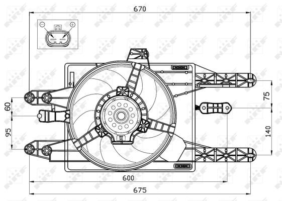 Ventilateur, refroidissement du moteur