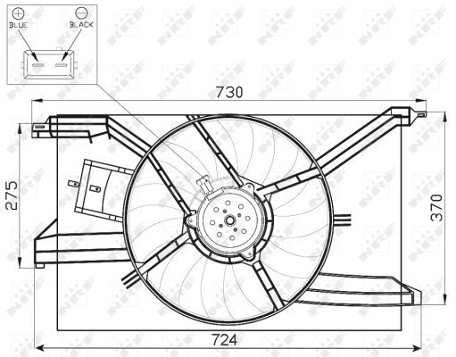 Ventilateur, refroidissement du moteur