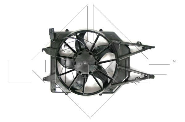 Ventilateur, refroidissement du moteur