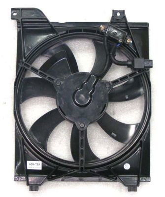 Ventilateur, refroidissement du moteur