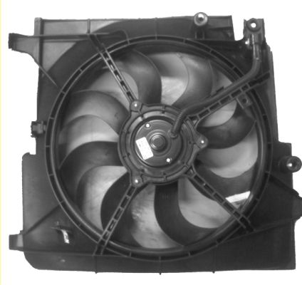 Ventilateur, refroidissement du moteur