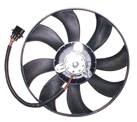 Ventilateur, refroidissement du moteur