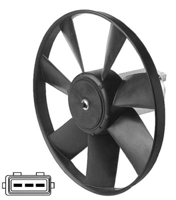 Ventilateur, refroidissement du moteur