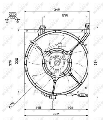 Ventilateur, refroidissement du moteur