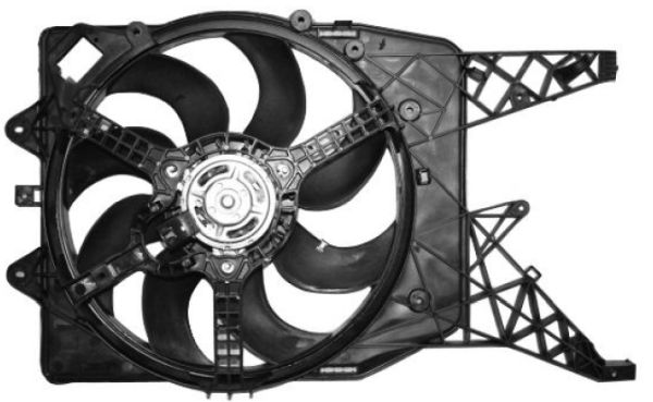 Ventilateur, refroidissement du moteur