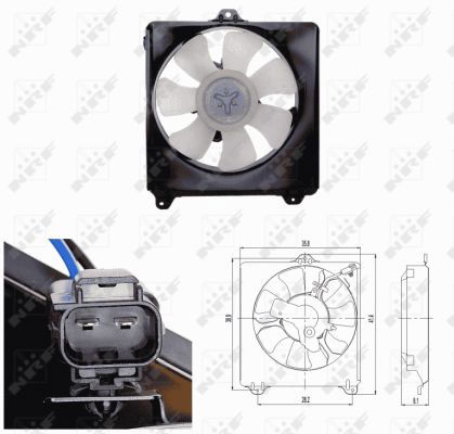 Ventilateur, refroidissement du moteur