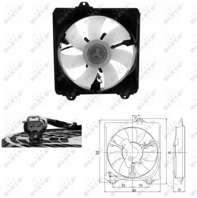Ventilateur, refroidissement du moteur