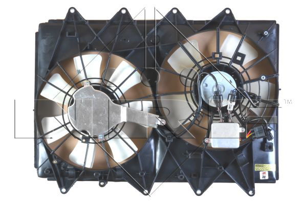 Ventilateur, refroidissement du moteur