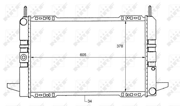 Radiateur, refroidissement du moteur