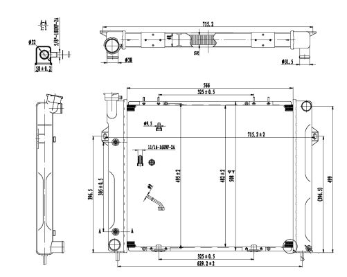 Radiateur, refroidissement du moteur