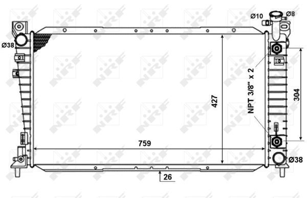 Radiateur, refroidissement du moteur