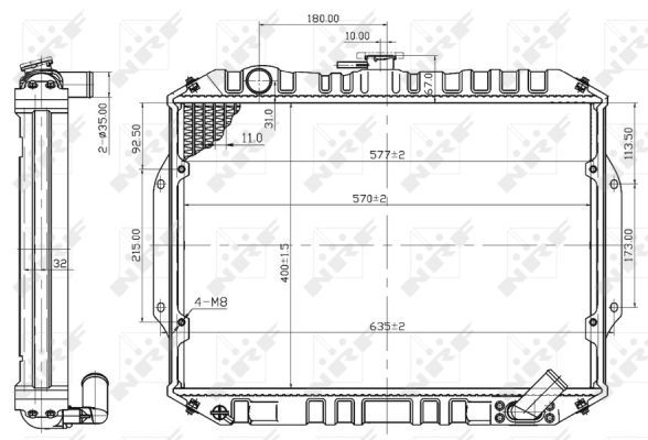 Radiateur, refroidissement du moteur