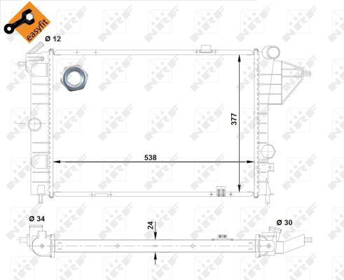 Radiateur, refroidissement du moteur