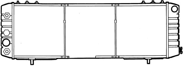 Radiateur, refroidissement du moteur