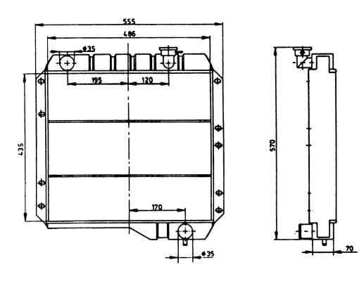 Radiateur, refroidissement du moteur