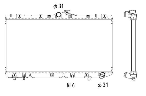 Radiateur, refroidissement du moteur