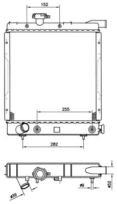 Radiateur, refroidissement du moteur