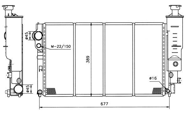 Radiateur, refroidissement du moteur