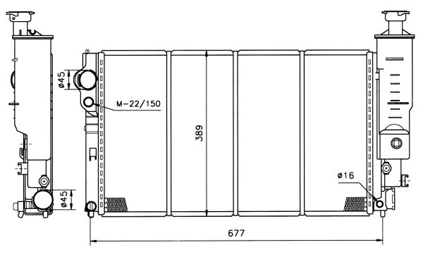 Radiateur, refroidissement du moteur