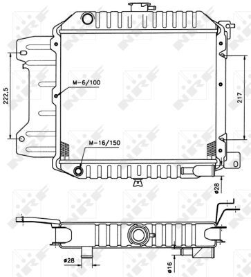 Radiateur, refroidissement du moteur