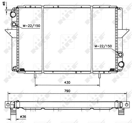 Radiateur, refroidissement du moteur