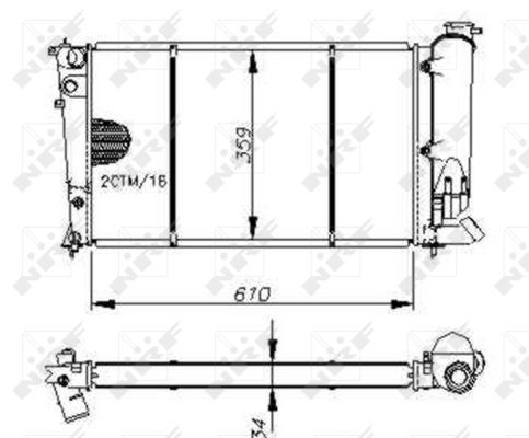 Radiateur, refroidissement du moteur