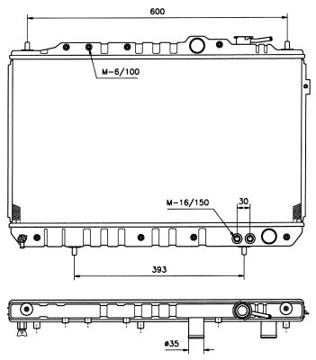 Radiateur, refroidissement du moteur